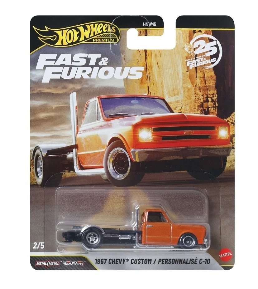 Chevy Personnalise C-10 Fast&Furious 25 aniversario preventa Hot Wheels Foto 1 de 1