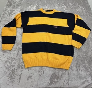 Vintage Paul & Shark Yachting Pullover Herren Gr. Medium Gelb Schwarz Oversized - Bild 1 von 7