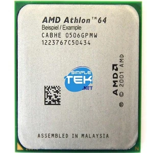 AMD Athlon 64 3200+ ADA3200IAA4CN Socket AM2 2.00GHZ CPU Tray - Picture 1 of 4