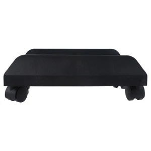 Mobile Adjustable Computer Tower Holder Computer CPU Stand Cart - Picture 1 of 9