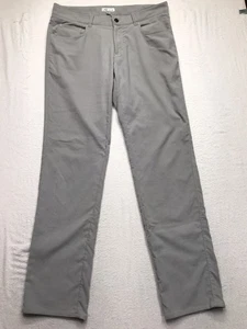 PETER MILLAR Crown Sport Corduroy Pant Men 36x34 (36/34 tag) Gray Stretch Golf - Picture 1 of 17