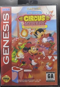 The Great Circus Mystery (Sega Genesis) [Estuche y juego] - Sin manual - Imagen 1 de 4