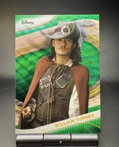 2025 Topps Chrome Disney William Turner Green Wave /99 #2 Orlando Bloom - Bild 1 von 2