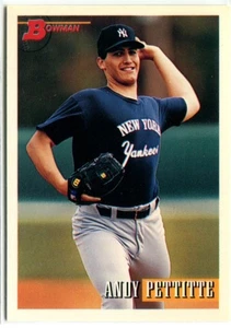 ANDY PETTITTE 1993 Bowman N.Y. Yankees Rookie RC #103 QTY - Picture 1 of 2