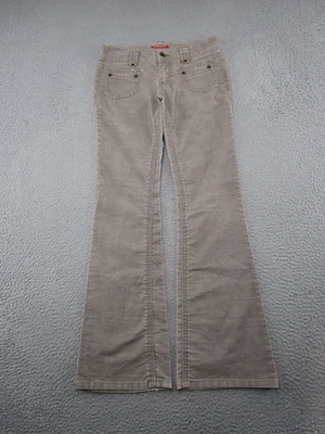 Unionbay Women's Vintage Y2K Brown Corduroy Flare Low Rise Pants Size 5 Grunge - Image 1 of 4