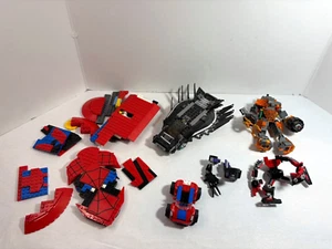 LEGO Bulk LOTTO B07MS4: Heroes Parziali Spiderman, Artiglio, Fuso Vedi Descrizione - Foto 1 di 12