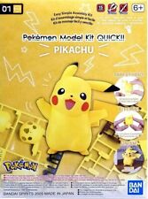 Pokemon Model Kit Quick 01 Pikachu Bandai