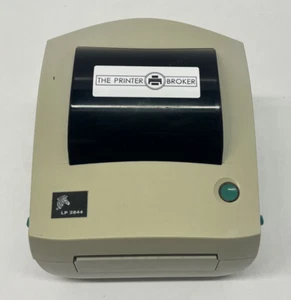 Zebra LP 2844 Thermal Label Printer With Parallel USB Serial 2844-20320-0001 - Picture 1 of 10