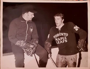 1960/70S BRIAN SPINNER SPENCER NHL HOCKEY PHOTO TORONTO MAPLE LEAFS TRAGIC AHL - Picture 1 of 10