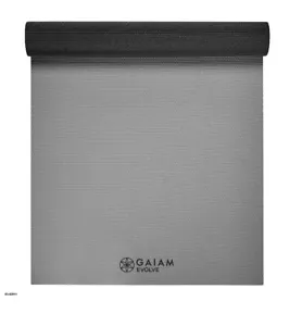 Evolve by Gaiam Reversible Yoga Mat, Granite Storm 68" x 23.5" x 5mm - Picture 1 of 8