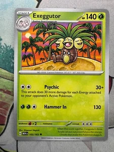 Exeggutor Non-Holo English Pokemon TCG BKCH721 - Picture 1 of 1