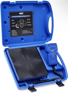 OMT Electronic Digital Refrigerant Charging Scale 220lb for HVAC Portable Case - Picture 1 of 6