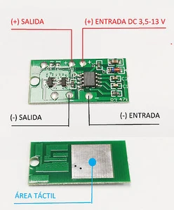 Control Touch On Off Adjustable Dc 3.3 - 15 V Touch Control Dimmer Arduino Raspb - Picture 1 of 1