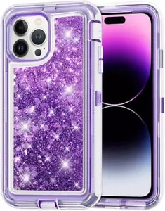Custodia per iPhone 16 Pro Max/16/16 Plus Quicksand Glitter adatta a clip Otterbox - Foto 1 di 14