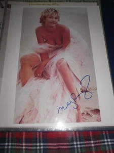 MEG RYAN SIGNIERT SCHÖNES FOTOGRAFIE - Bild 1 von 2
