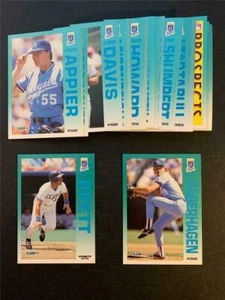 Lote de 27 cartas del equipo Fleer Kansas City Royals 1992 - Imagen 1 de 1