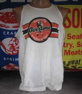 Camiseta sin mangas de hockey BUCCI'S OVERTIME CHALLANGE para hombre XL NHL JOHN BUCCIGROSS - Imagen 1 de 4