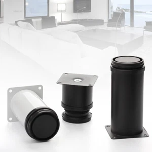 Repuesto de muebles pie recto de acero inoxidable silla gabinete patas proteger - Imagen 1 de 28
