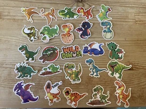 Autocollants dinosaures x25 - Photo 1/1