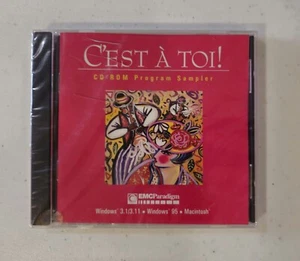 Cest A Toi CD-Rom Program Sampler BRAND NEW - Picture 1 of 5