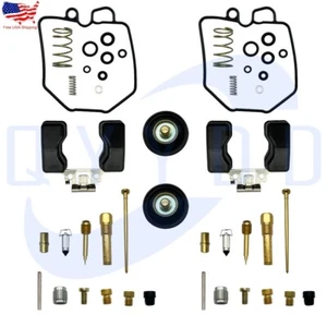 2PCS CARBURETOR REPAIR Rebuild KIT & FLOAT For Honda 1979 1980 CM400A CM400T - Picture 1 of 2