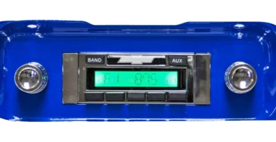 1964-1966 C10 chevy caminhão rádio AM/FM MP3 porta auxiliar EUA 230 - Imagem 1 de 2