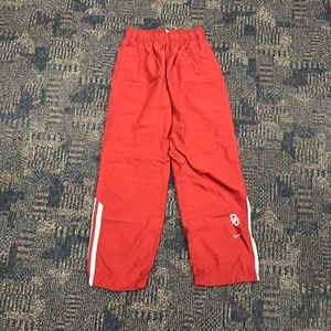 Vtg Nike Y2K Oklahoma Sooners Pants Mens Large Red Track Windbreaker Pants - Picture 1 of 10
