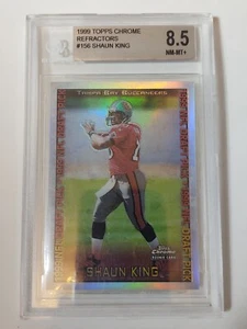 1999 Topps Chrome Shaun King Refractor Rookie RC BGS 8.5 NM-MT+ - Bild 1 von 2