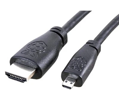 MICRO HDMI TO HDMI Raspberry Pi CABLE 18Gbps High-Speed, 4K@60Hz, AUDIO VIDEO CA - Image 1 of 4