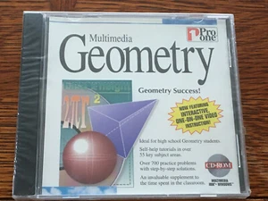 Multimedia Windows Geometry CD-ROM 1995 NEW - Picture 1 of 3