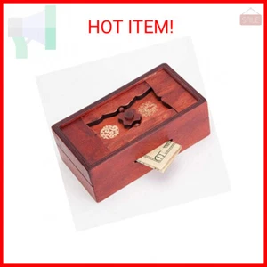 Bits and Pieces - Japanese Secret Puzzle Box - Camouflage Your Cash Money Holder - Picture 1 of 2