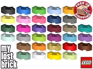 LEGO - Part 85080 - Round Corner Bricks 2x2 (Pack of 5) + NEW + SELECT COLOUR - Picture 1 of 33