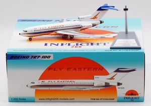 Avión a reacción fundido a presión Boeing B727-100 modelo N8102N INFLIGHT 1:200 Eastern Lines - Imagen 1 de 10