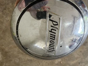 1 PLYMOUTH DODGE COUPE SEDAN FURY MAX WEDGE BELVEDERE DOGDISH HUBCAP WHEEL COVER - Picture 1 of 5
