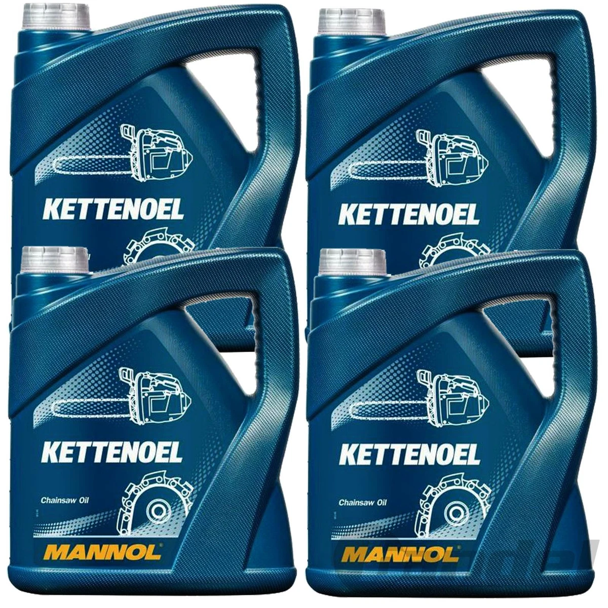 SECURA Sägeketten-Set – 4 Ketten (Längsschnitt) + 1 Schwert 40 Cm, 0,325 Zoll, 66 Treibglieder, 1,5 Mm, Für Gardol GMSE 2045