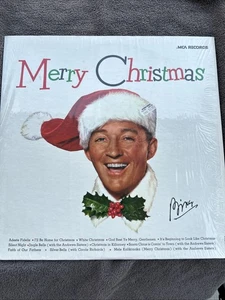 BING CROSBY "Merry Christmas" LP 1980 MCA-15024 / Ultrasonic Cleaned / EX - Picture 1 of 6