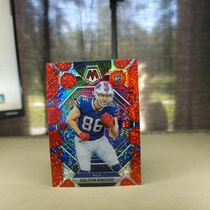 2023 Panini Mosaic - Rookies Dalton Kincaid #305 Red Sparkle Prizm (RC) - Picture 1 of 2