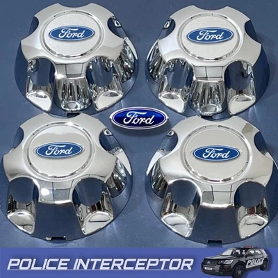 JUEGO 4 TAPAS CENTRALES OEM FORD POLICE INTERCEPTOR] SEDÁN/UTILITARIO 2013-2019 Foto 1 de 4