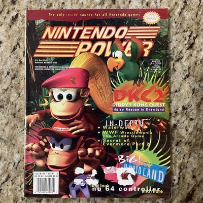 Nintendo Power Magazine Volume 79 December 1995 Earthworm Jim 2 Poster - Изображение 1 из 4