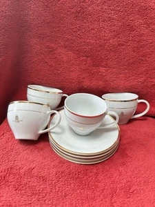 The Queens Jubilee 2002 Tea Set 4 cups and 4 saucers Royal Memorabilia - Picture 1 of 8