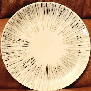5A Fifth Avenue Porcelain Glamour Side Plate- Dia.20cm xH2cm - Picture 1 of 8