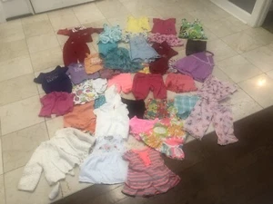 Baby Girl Clothes Lot 18 months Summer Spring (43 Pieces). Great Condition - Picture 1 of 6