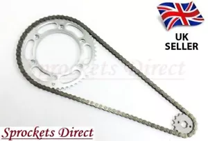 SUZUKI GN125 1999-2000 Heavy Duty Chain and Sprocket Kit - Picture 1 of 4