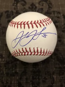 Josh Johnson Autographed Major League Baseball OML Auto - Picture 1 of 2