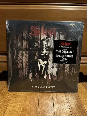 Slipknot - .5: The Gray Chapter 2LP Pink Vinyl New Sealed Mint Record - Image 1 of 2