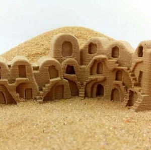 Ksar in Tatooine -Tunisia Scaled 100% Accurate Model Miniature Tabletop Diorama - Picture 1 of 1