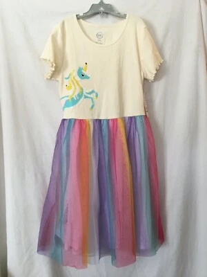 Nuevo con etiquetas Vestido Tutú Wonder Nation Lentejuelas Unicornio Arco Iris Tul Niñas muchas tallas Foto 1 de 2