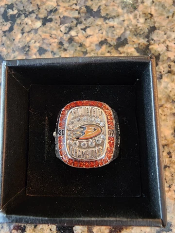 ANAHEIM DUCKS 2007  Stanley Cup Ring  Replica Cover