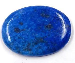 88 CT LAPISLÁZULI AZUL NATURAL CORTE OVALADO EGL PIEDRA PRECIOSA ALTA CALIDAD MNB - Imagen 1 de 9
