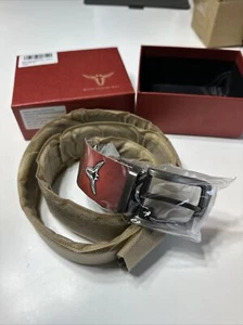 Herren Echtleder Gürtel, 1,5 Zoll breiter lässiger eleganter Gürtel, klassisch und modisch - Bild 1 von 5